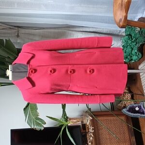 Dark pink j. Crew lightweight coat